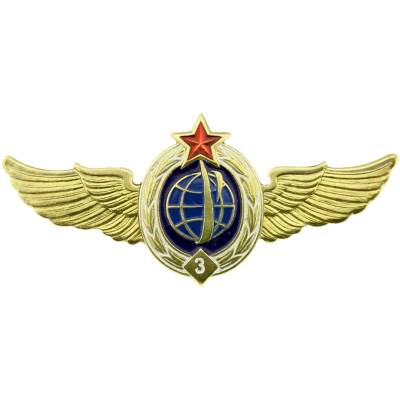 Знак нагрудный Классность ВКС 3 класс закрутка (2301186) - HAKKI.RU