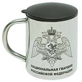 Термокружка металлическая с символикой Национальная Гваридия РФ 300 мл (4602049) - ВОЕНТОРГ ТЫЛОВИК