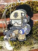 Нашивка ( шеврон патч patch ) тактическая ШТУРМОВИК 3D PVC на липучке 6х7 (2504371) - ВОЕНТОРГ ТЫЛОВИК