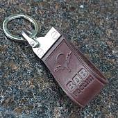 Брелок для ключей ВДВ России кожаный коричневый (4402043) - ВОЕНТОРГ ТЫЛОВИК
