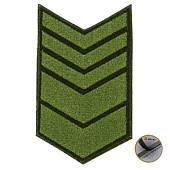 Знак - годичка ( нашивка шеврон ) нарукавный за выслугу лет ( по годам службы ) 13 лет полевой вышитый на липучке (2508063) - ВОЕНТОРГ ТЫЛОВИК