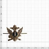 Эмблема ( знак ) петличная ( петлица ) ФССП России золотистая (2102236) - ВОЕНТОРГ ТЫЛОВИК