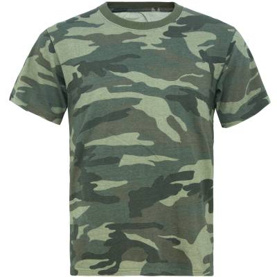 Футболка Abercrombie & FItch мужская камуфлированная нато коричневый (1213991) - HAKKI.RU