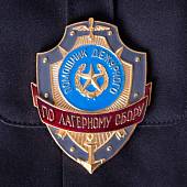 Знак ( жетон ) нагрудный ПОМОЩНИК ДЕЖУРНОГО ПО ЛАГЕРНОМУ СБОРУ (2304013) - ВОЕНТОРГ ТЫЛОВИК