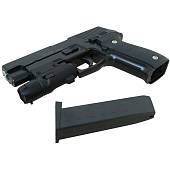 Пистолет GALAXY пневматический страйкбольный Sig Sauer P226 с глушителем магазин 10 шт калибр 6 мм (3219055) - ВОЕНТОРГ ТЫЛОВИК