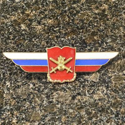 Знак должностной Начальника высшего военного училища ( ВВУ ) закрутка (2309017) - HAKKI.RU
