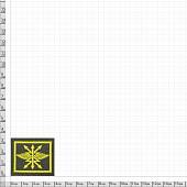 Эмблема ( нашивка знак ) петличная ( петлица ) Войска связи пластизолевая на липучке оливковая (2505036) - ВОЕНТОРГ ТЫЛОВИК