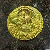 Знак нагрудный Солдат удачи ( череп в краповом берете ) круглый закрутка (2301587) - ВОЕНТОРГ ТЫЛОВИК