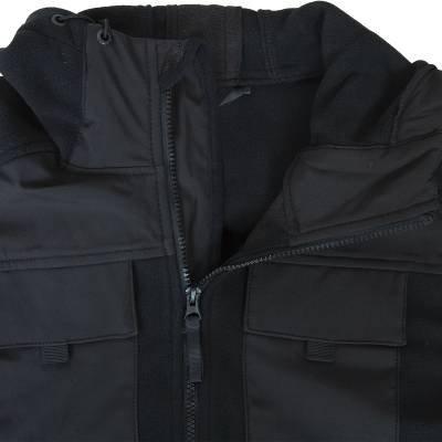 Куртка 726 GEAR тактическая демисезонная флисовая черная (1105951) - HAKKI.RU
