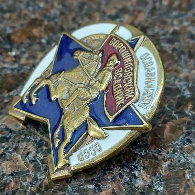 Знак нагрудный Ворошиловский всадник ОСОАВИАХИМ СССР (2305041) - HAKKI.RU