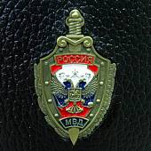 Фляга подарочная с символикой МВД России 6 OZ-180 мл черная (4608094) - ВОЕНТОРГ ТЫЛОВИК