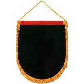 Вымпел большой с вышивкой Герб России 32х25 красный (4504020) - ВОЕНТОРГ ТЫЛОВИК