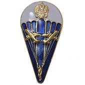 Знак нагрудный Парашют России закрутка (2301526) - ВОЕНТОРГ ТЫЛОВИК