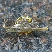 Знак фрачный Пограничный катер на пимсе (2302190) - ВОЕНТОРГ ТЫЛОВИК