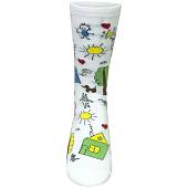 Носки SANTA SOCKS женские белые (1216076) - ВОЕНТОРГ ТЫЛОВИК