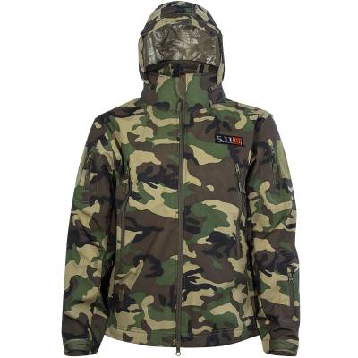 Куртка 5.11 TACTICAL SERIES SoftShell демисезонная ветровлагозащитная мембрана камуфлированная нато (1105929) - HAKKI.RU
