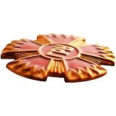 Знак нагрудный ГРУ ГШ ВС РФ закрутка (2301074) - ВОЕНТОРГ ТЫЛОВИК