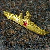 Знак нагрудный Командир корабля золотистый закрутка (2301170) - ВОЕНТОРГ ТЫЛОВИК