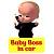 Наклейка на авто виниловая Baby Boss in car 12х8 (12018307)