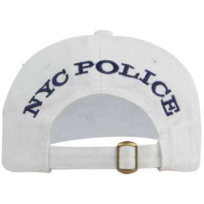 Бейсболка POLICE NYPD вышитая белая (1401078) - HAKKI.RU
