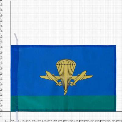 Флаг ВДВ ( Воздушно-десантные войска ) РФ 30х40 (4703985) - HAKKI.RU