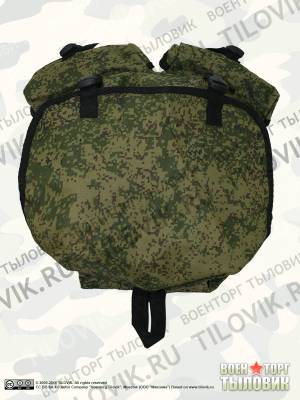 Рюкзак дачный камуфлированный 50х40х20 40 л цифра зеленая (3306849) - HAKKI.RU