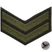 Знак - годичка ( нашивка шеврон ) нарукавный за выслугу лет ( по годам службы ) 2 года полевой вышитый на липучке (2508052) - ВОЕНТОРГ ТЫЛОВИК