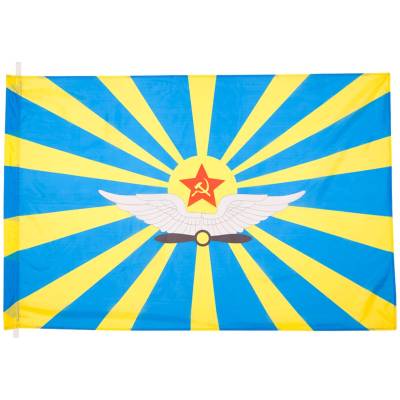 Флаг ВВС ( Военно-воздушные силы ) СССР 90 х135 (4701010) - HAKKI.RU