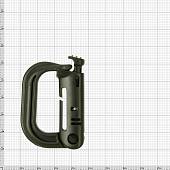 Карабин ( carabiner ) 555 GrimLock ( Гримлок ) пластиковый оливковый (3323008) - ВОЕНТОРГ ТЫЛОВИК