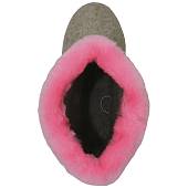 Валенки ( сапоги ) GARSING ( ГАРСИНГ ) детские полугрубошерстные 10.132 подошва ТЭП мишка / розовая отделка (1504960) - ВОЕНТОРГ ТЫЛОВИК