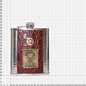 Фляга подарочная с символикой ГРУ ГШ ВС РФ / Герб СССР 20 OZ - 600 мл коричневая (4608977) - ВОЕНТОРГ ТЫЛОВИК