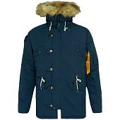 Куртка NORD DENALI аляска OXFORD COMPASS REPLICA BLUE / ORANGE синяя (1105172) - ВОЕНТОРГ ТЫЛОВИК