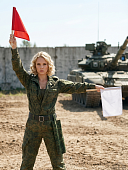 Комплект флажков сигнальных ( флажки сигнальные ) армейские военные красный / белый в камуфлированном чехле цифра зеленая (3317003) - ВОЕНТОРГ ТЫЛОВИК