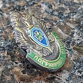 Знак фрачный Пограничная служба ПС ФСБ 17х23 на пимсе (2302970) - ВОЕНТОРГ ТЫЛОВИК