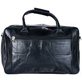 Сумка ( портфель ) Pakistan дорожная мужская ТR Bag 2 кожаная 22 л черная (3310015) - ВОЕНТОРГ ТЫЛОВИК