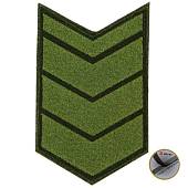 Знак - годичка ( нашивка шеврон ) нарукавный за выслугу лет ( по годам службы ) 16 лет полевой вышитый на липучке (2508066) - ВОЕНТОРГ ТЫЛОВИК