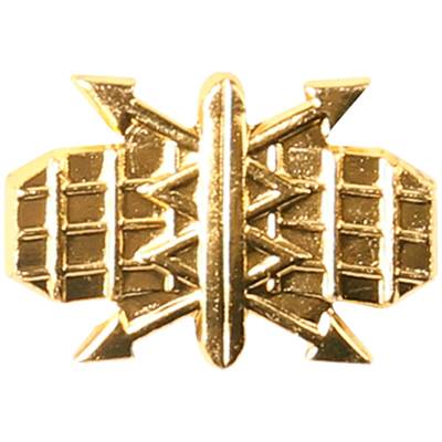 Эмблема ( знак ) петличная ( петлица ) РТВ ВВС России золотистая (2102122) - HAKKI.RU