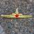 Знак нагрудный Командир Подводной лодки золотистый закрутка (2301109) - HAKKI.RU