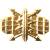 Эмблема ( знак ) петличная ( петлица ) РТВ ВВС России золотистая (2102122) - HAKKI.RU Эмблема ( знак ) петличная ( петлица ) РТВ ВВС России золотистая (2102122) - HAKKI.RU