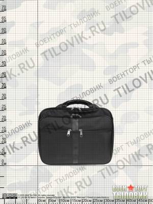 Кейс ( портфель ) Premium мужской Р024 В 37х30х8 черный (3310096) - HAKKI.RU