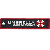 Брелок с символикой UMBRELLA Corporation вышитый полоса ( лента ) 13х3 черный (4402275) - ВОЕНТОРГ ТЫЛОВИК