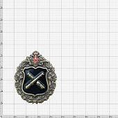 Знак нагрудный РВиА ( Ракетные войска и артиллерия ) закрутка (2301230) - ВОЕНТОРГ ТЫЛОВИК