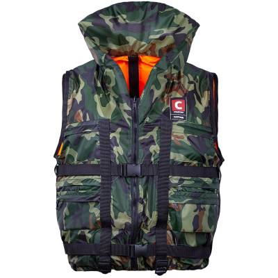 Жилет спасательный двусторонний COMFORT CAPTAIN 100 кг (1103036) - HAKKI.RU