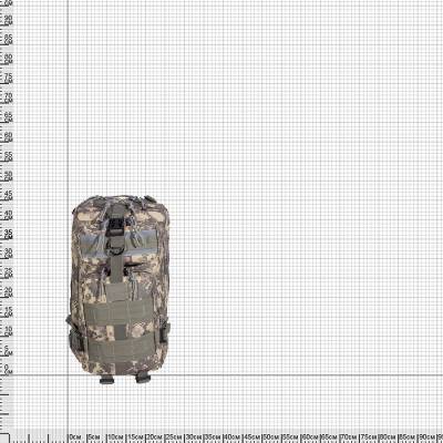 Рюкзак TAC штурмовой 30х45х23 30 л цифра белая (3306997) - HAKKI.RU