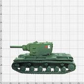 Модель танка КВ-2 масштаб 1:100 (4901008) - ВОЕНТОРГ ТЫЛОВИК