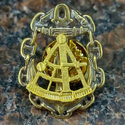 Знак фрачный Капитан / Штурман на пимсе (2302092) - HAKKI.RU