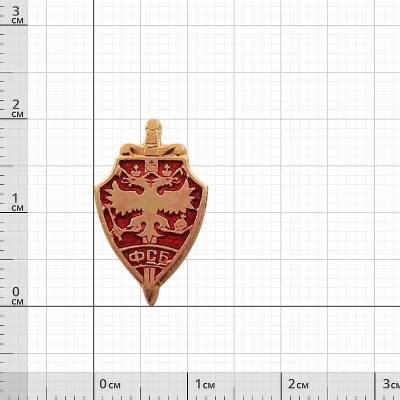 Знак фрачный ФСБ России на пимсе (2302069) - HAKKI.RU