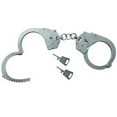 Наручники Handcuffs БР-1КФ ( БР-С БРС ) КРАБ конвойные с фиксатором никелированные (3204017) - ВОЕНТОРГ ТЫЛОВИК