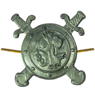 Эмблема ( знак ) петличная ( петлица ) МВД ( Полиция ) защитная (2102232) - HAKKI.RU