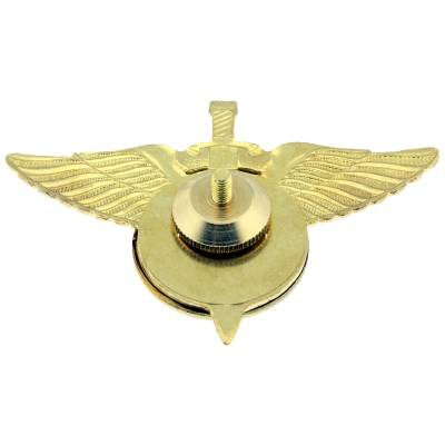 Знак нагрудный Спецназ ВДВ России / Волк закрутка (2301182) - HAKKI.RU